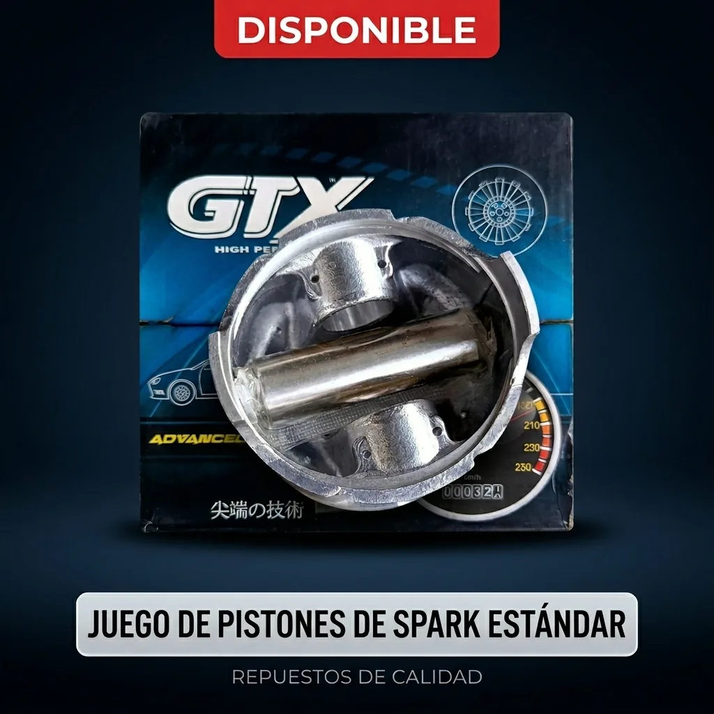 Juego de pistones Spark estándar