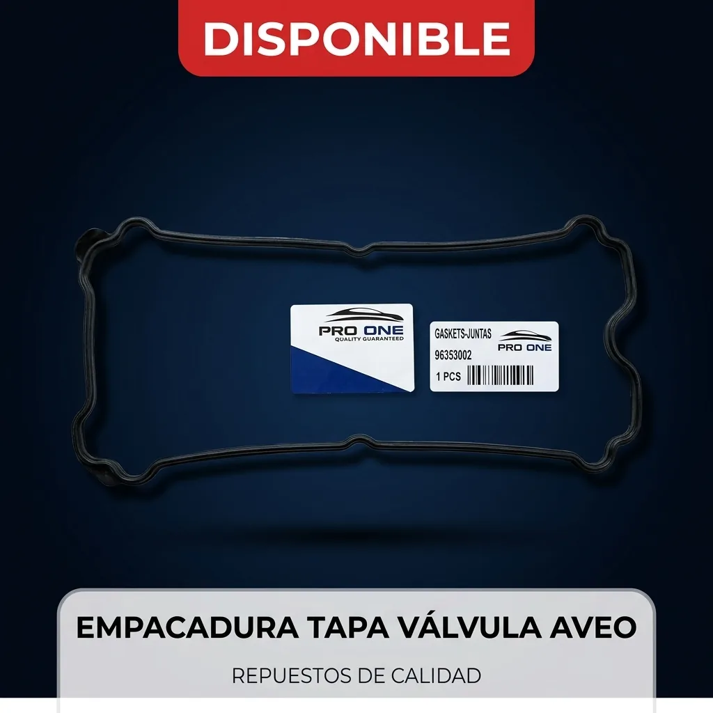 Empacadura de tapa de válvula Aveo