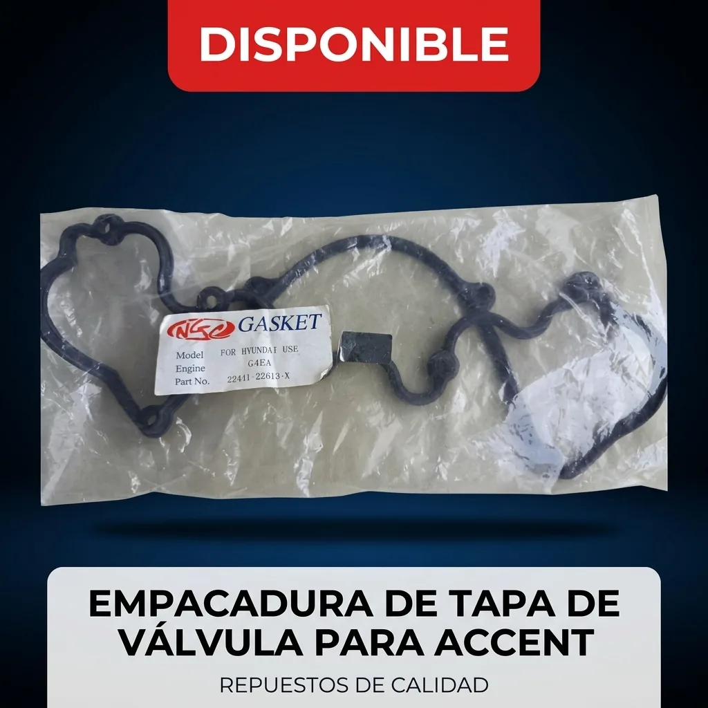 Empacadura de tapa de válvula Accent